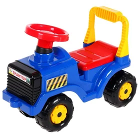 Машинка детская Трактор, цвет синий