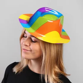 Карнавальная шляпа Цветная