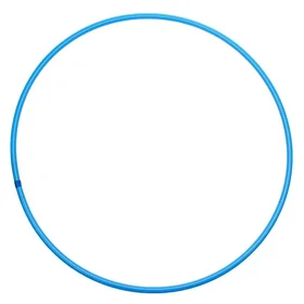 Обруч, диаметр 80 см, цвет голубой