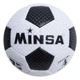 Мяч футбольный MINSA, PU, машинная сшивка, 32 панели, размер 4, 420 г