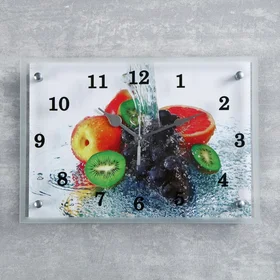 Часы-картина настенные, серия Кухня, Цитрус, 25 х 35 см