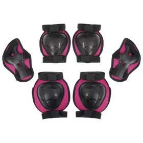 Защита роликовая OT-2015, размер S, цвет розовый