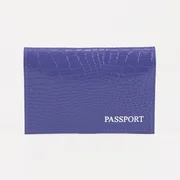 купить Обложка для паспорта, цвет фиолетовый