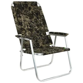 Кресло-шезлонг 4 Медведь, до 110 кг, цвет МИКС