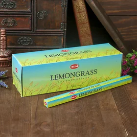 Благовония HEM 8 палочек угольные lemongrass