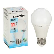 купить Лампа cветодиодная Smartbuy, E27, A60, 11 Вт, 4000 К, дневной белый свет
