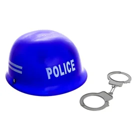 Набор полицейского Каска, 2 предмета