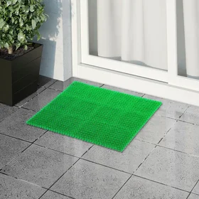 Покрытие ковровое щетинистое без основы Травка, 4053 см, цвет зелёный