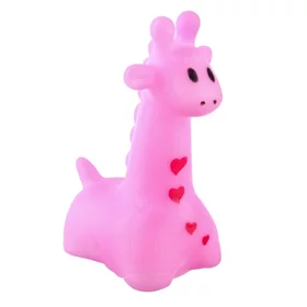 Резиновая игрушка для ванны Жирафик, 7 см, с пищалкой, цвет МИКС, 1 шт, Крошка Я