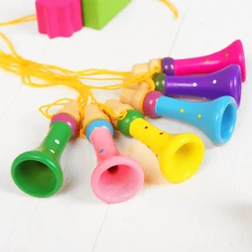 Музыкальная игрушка Дудочка на верёвочке, цвета микс
