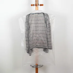 Набор чехлов для одежды Доляна, 9060 см, 2 шт, полиэтилен, прозрачный