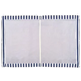 Стенка синяя с москитной сеткой для тента-шатра 4140
