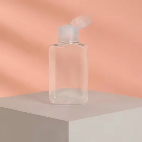 Бутылочка для хранения, 65 мл, цвет прозрачный