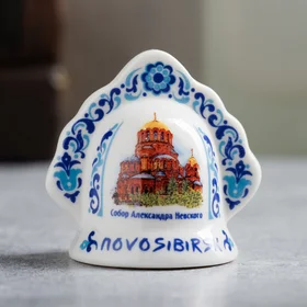 Колокольчик сувенирный Новосибирск. Часовня Святого Николая