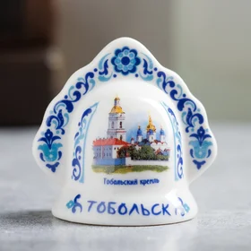 Колокольчик сувенирный Тобольск. Кремль