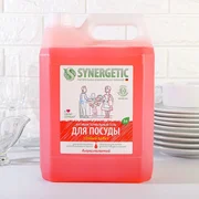 купить Средство для мытья посуды Synergetic Арбуз, с антибактериальным эффектом, 5 л