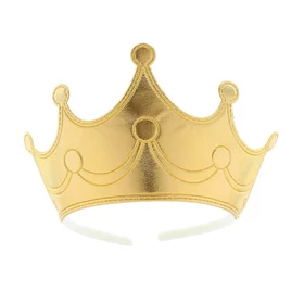 Карнавальная корона Царевна, на ободке, цвет золотой