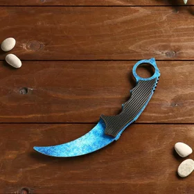 Сувенирное оружие из дерева Керамбит, допплер