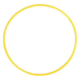 Обруч, диаметр 50 см, цвет жёлтый