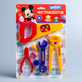 Набор инструментов Mickey Микки Маус, 7 предметов, цвет МИКС