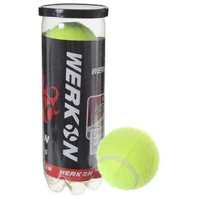 Набор мячей для большого тенниса WERKON 909, 3 шт.