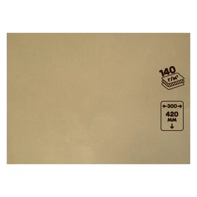 Крафт-бумага, 300 х 420 мм, 140 гм, коричневая