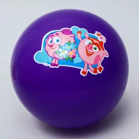 Мяч детский Нюша и Бараш, Смешарики, диаметр 22 см, 60 г., цвета МИКС