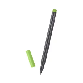 Ручка капиллярная Faber-Castell GRIP Finepen 1516 линер 0.4 мм светло-зеленая 151666
