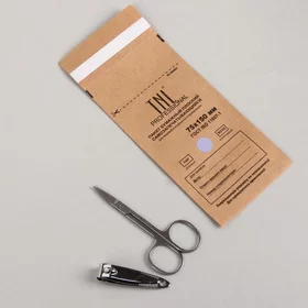 Крафт-пакет для стерилизации, 75 150 мм, цвет коричневый