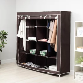Шкаф для одежды, 16342166 см, цвет коричневый