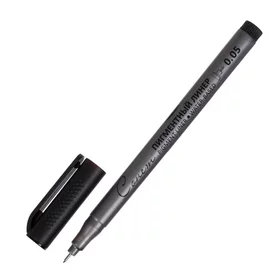 Ручка капиллярная для черчения ЗХК Сонет линер 0.05 мм, чёрный, 2341643