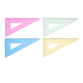 Треугольник 13 см, 30, флюоресцентный, прозрачный, МИКС