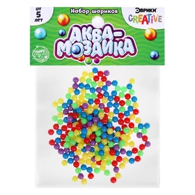 Аквамозаика Набор шариков, 250 штук, разноцветные