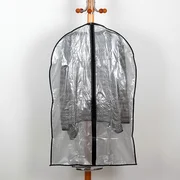 купить Чехол для одежды Доляна, 6090 см, PE, цвет серый прозрачный