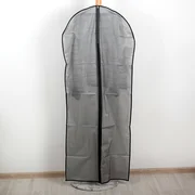 купить Чехол для одежды Доляна, 61137 см, плотный, PEVA, цвет серый