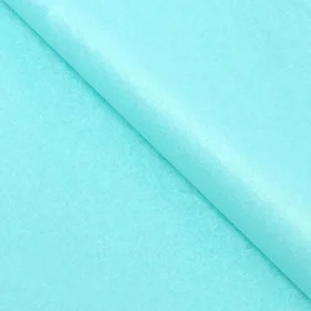 Бумага тишью, двухсторонняя, голубая, 50 х 65 см