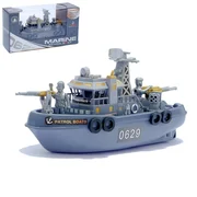 купить Детский корабль Морской патруль, работает от батареек, световые и звуковые эффекты