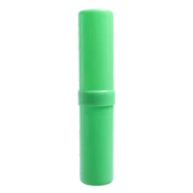 Пенал-тубус 40 х 195 мм Calligrata, пластиковый, зеленый