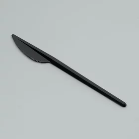 Нож одноразовый Черный 16,5 см