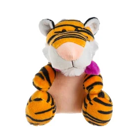 Мягкая игрушка Тигр в шарфе, на присоске, 12 см, цвета МИКС