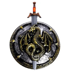 Набор рыцаря Воин дракона, щит и меч