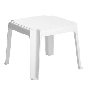 Столик для шезлонга Элластик, белый, 45 х 45 х 38 см