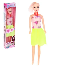 Кукла-модель Лена в летнем наряде, МИКС