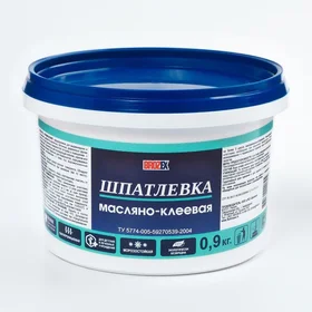 Шпатлевка масляно-клеевая БРОЗЭКС 0,9 кг
