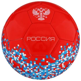 Мяч футбольный MINSA РОССИЯ, PU, термосшивка, 32 панели, размер 5