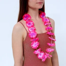 Гавайское ожерелье Бархатки, цвета МИКС