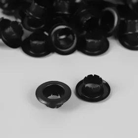 Блочка, d 6 мм, цвет чёрный никель