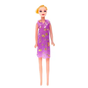 Кукла-модель Ира, в платье цвета, МИКС