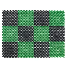 Коврик Sunstep Травка, 36х47см, цвет чёрныйзелёный