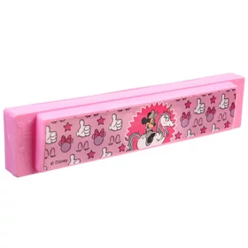 Музыкальная игрушка Гармошка Минни Маус, цвет розовый
